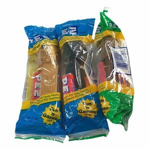 Pez Candy Dispensers Star Wars Vintage 1997 Darth Vader C-3PO Chewbacca NIP